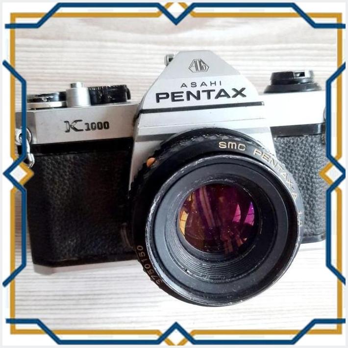 [KMR] KAMERA ANALOG PENTAX K1000 KIT LENS