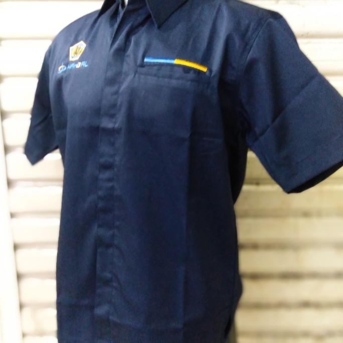 Kemeja / Seragam KEMENKEU HANDAL Biru Nevy UK XXXL