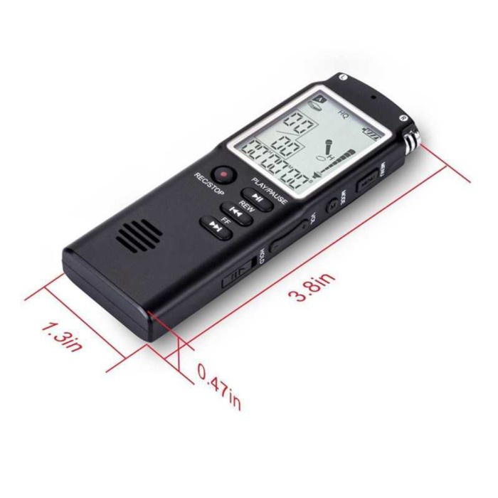 ALAT PEREKAM REKAM SUARA MINI VOICE RECORDER DIGITAL YOUTUBER JERNIH