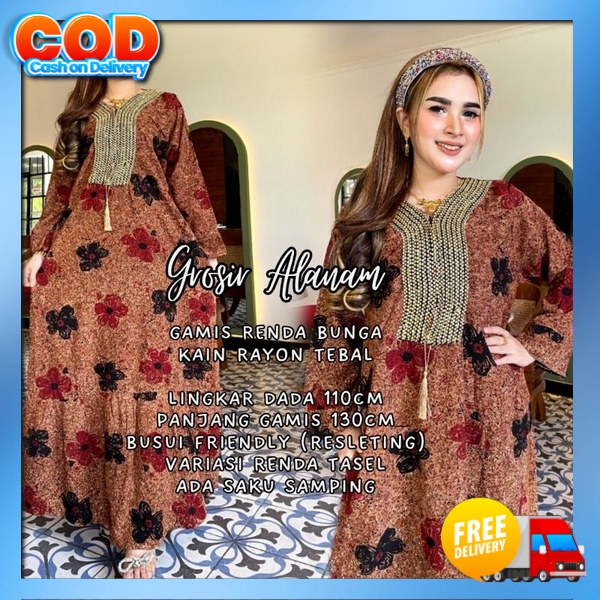 Dreas Wsnita Syar`I Gamis Casual Elegant Gamis Cewek Cantik Gsmis Baju Bsju Games Kekinian Ghamis Te