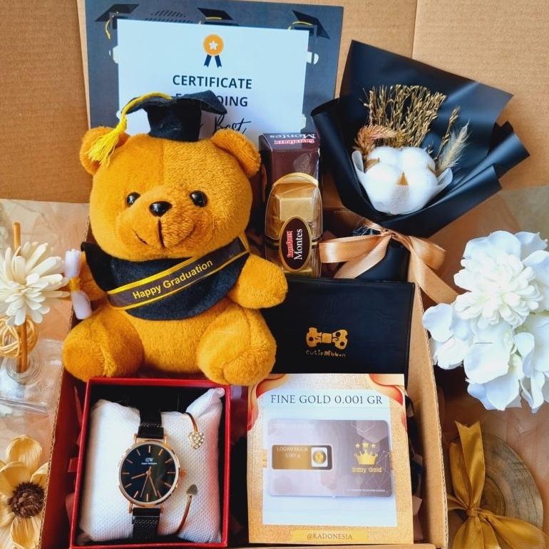 

Cod Kado Buket Wisuda / Hampers Wisuda Graduation Gift Viral