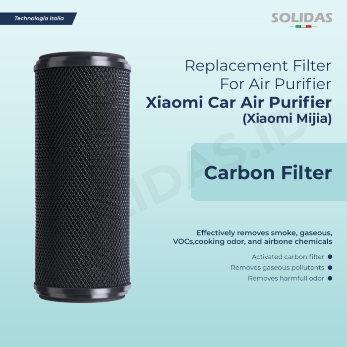 Replacement Filter Air Purifier Xiaomi Car Air Purifier / Carbon