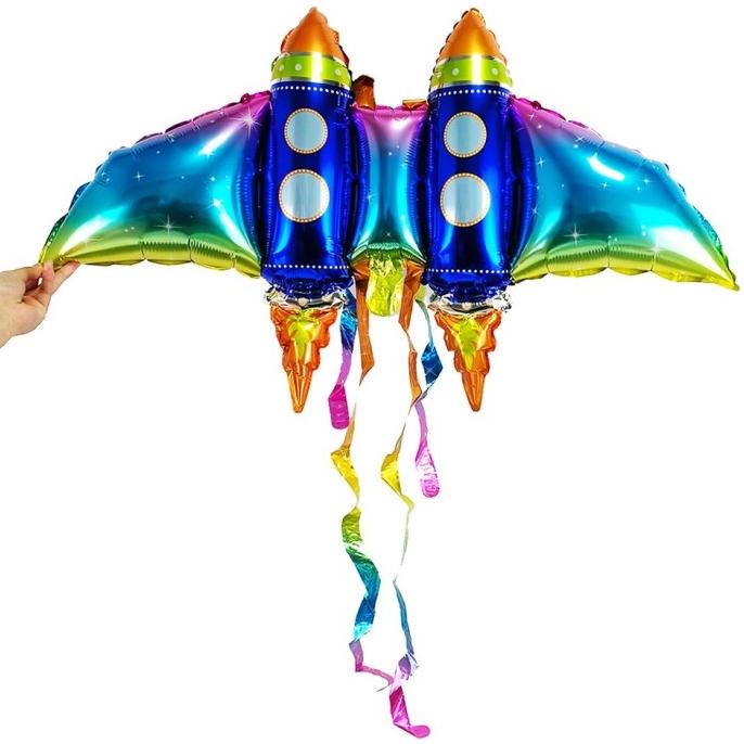 *:*:*:*:*] Balon Foil Sayap Roket / Balloons Rocket Wings