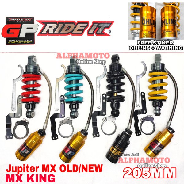 monoshock jupiter mx lama new king tabung pisah shock ride it