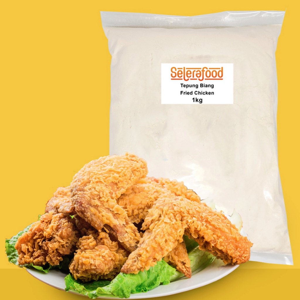 

Tepung Biang Bumbu Fried Chien Berat 1 Kg Merk Selerafood