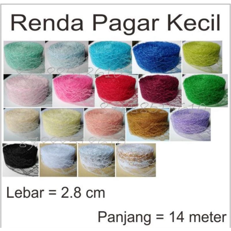 Renda Air Renda Pagar Kecil