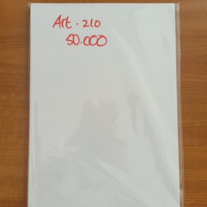 

Kertas Art Paper Art Karton Glossy Double Side A4 210 Grm Putih Polos Kode 1015