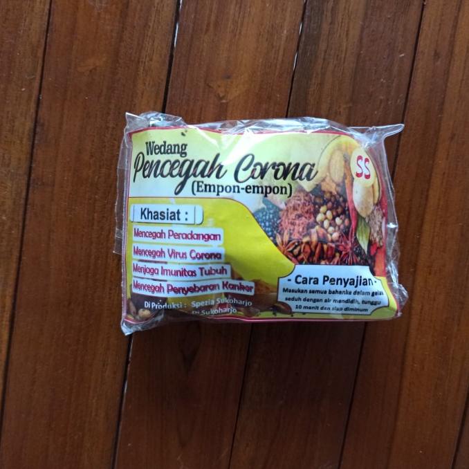 

~^~^~^] Wedang Rempah Empon Corona