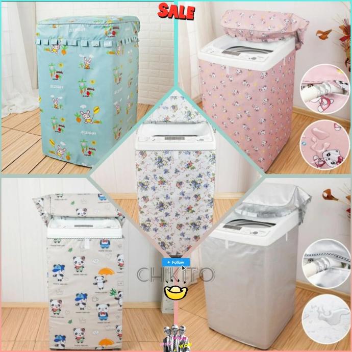 JUMBO COVER / SARUNG MESIN CUCI 10 KG - 12 KG