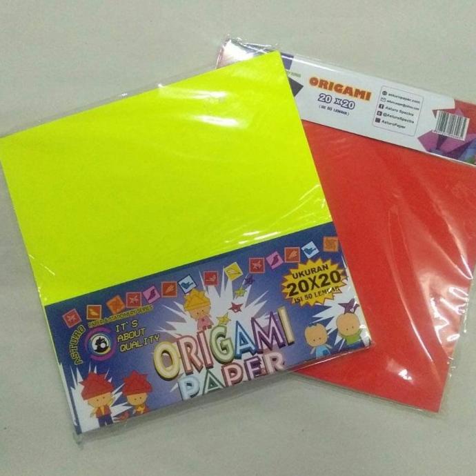 

Kertas Lipat Origami Asturo 20 X 20 Cm Kode 582