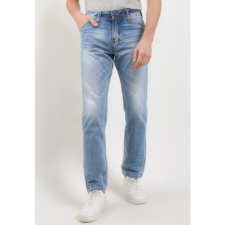 Celana Jeans Lois Original Pria Pants Slim fit Asli Terbaru Denim CFL084E Laki Urban