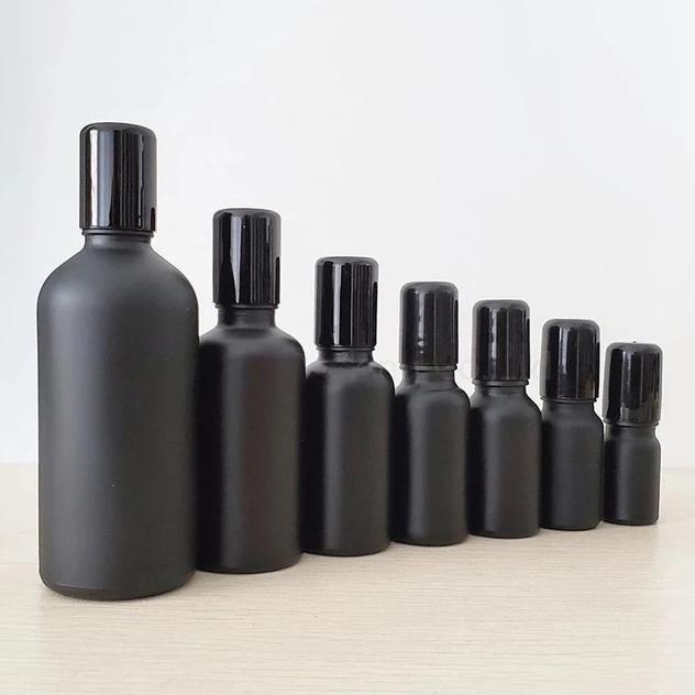 Raih Diskon Botol Roll On Kaca Hitam 5Ml,10Ml,15Ml,20Ml, 30Ml, 50Ml,100Ml Tebal