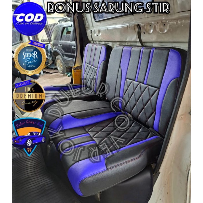 sarung jok mobil new carry pick up/l300/Gran max/sarung jok mobil grand max pick up/sarung jok mobil