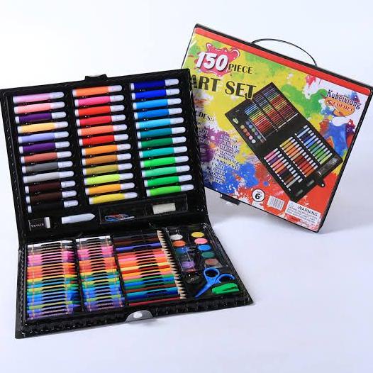 

COD Alat Tulis Set Crayon Colouring Set 150pcs / Art Set 150pcs Pensil Warna Set Alat Lukis Anak Krayon Set Sale