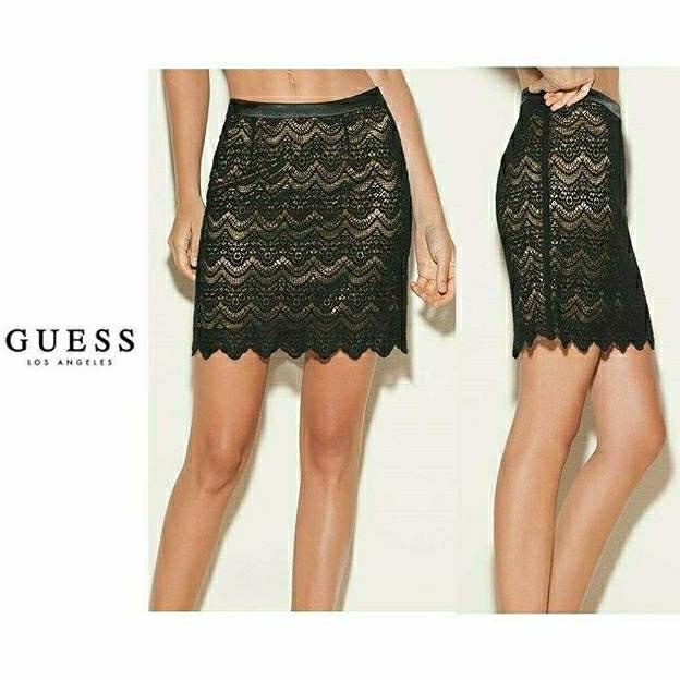 Guess Marina Skirt Rok Wanita Guess Original Sisa Ekspor Rok Kerja