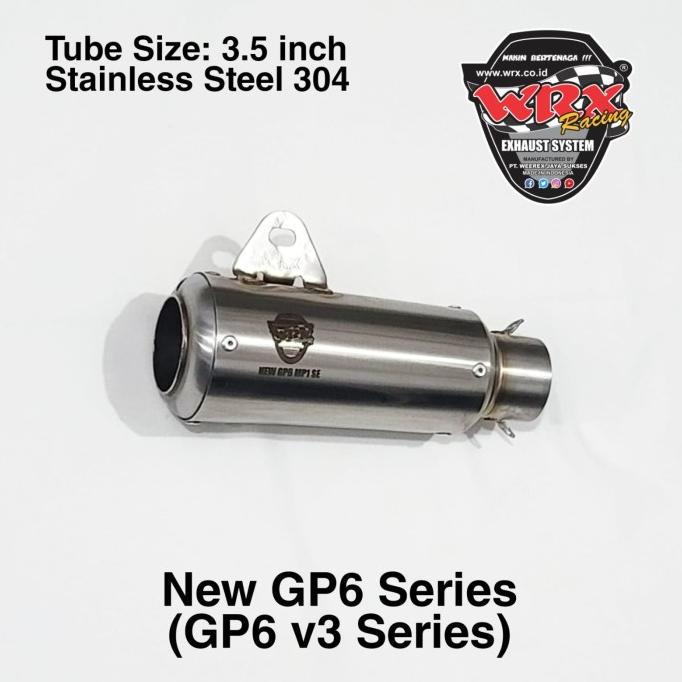 Knalpot WRX New GP6 MP RS200 R15 V2