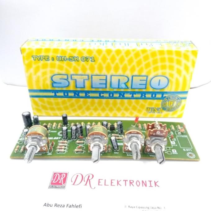 Update Kit Tone Control Tun Kontrol Stereo UNI SK 071 dre3 Murah