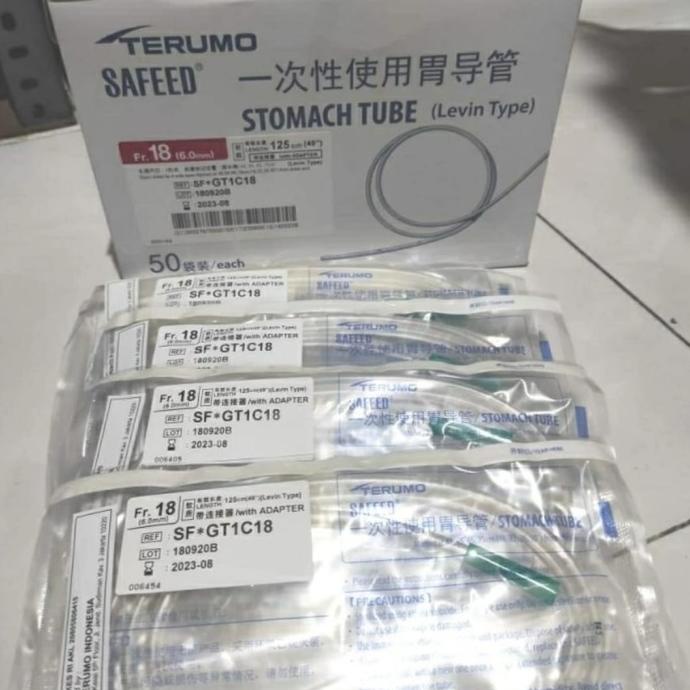 Premium Ngt Terumo/Stomach Tube No 16 Dan 18