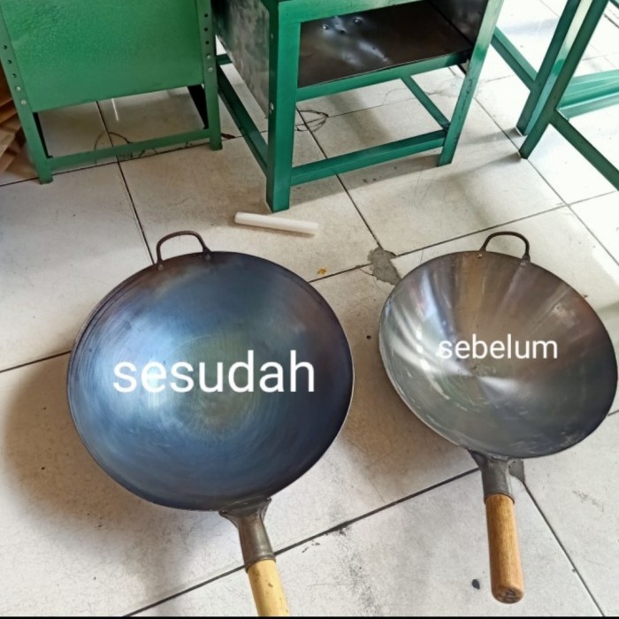 WOK/WAJAN/KUALI/PENGGORENGAN BAJA IMPOR CHINESE FOOD GAGANG