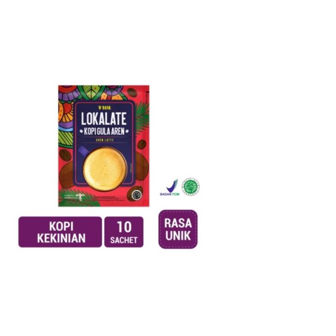 

WDank Lokalate Kopi Gula Aren 10 Sch