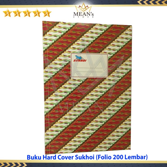 

Promo Buku Hard Cover Sukhoi Folio Isi 200 / Buku Agenda Besar Isi 200