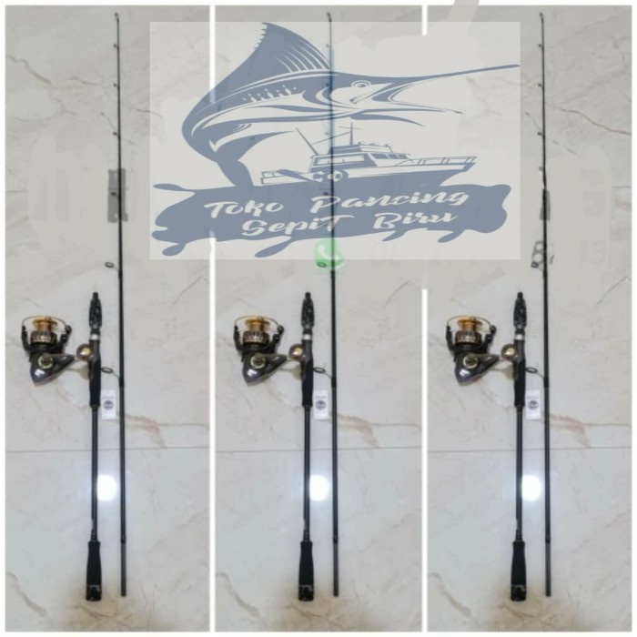 Paket Alat Pancing Laut Fastfull Max Drag 20Kg