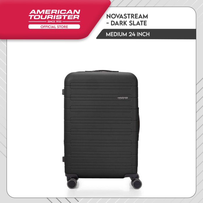 Getaway with American Tourister Bundle Novastream Cabin,Medium Dark Slate