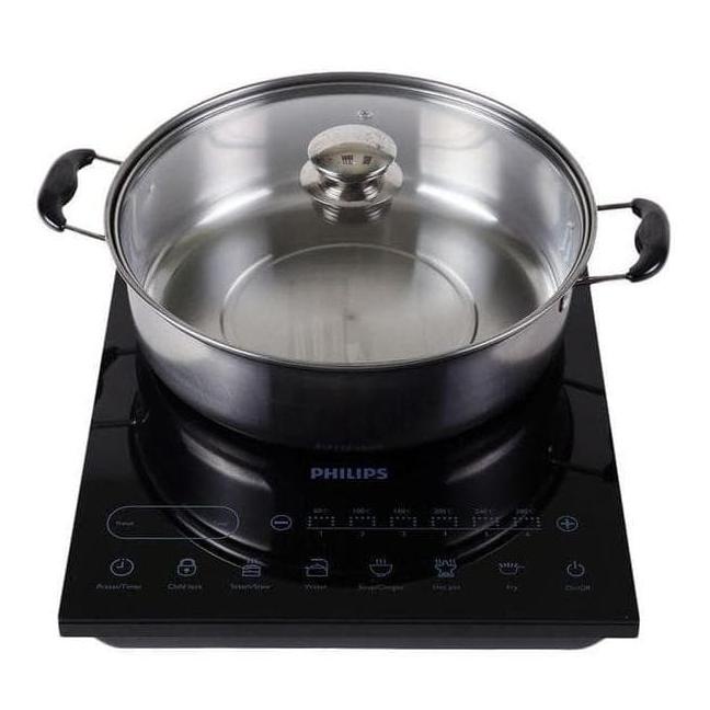 Kompor Induksi Listrik Philips Induction Cooker Hd 4932 Free Panci Wulanlestaristore