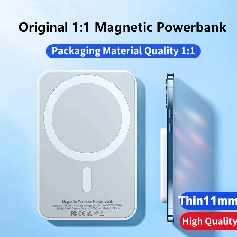 Promo Magsafe Charger Powerbank 20000Mah Magnetic Baterai Kembali Fast Charging Powerbank With Pangg