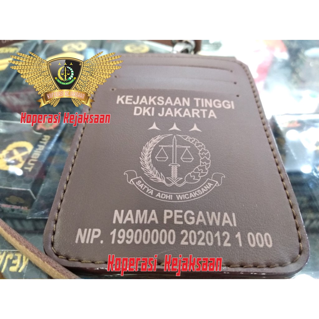 

Id Card Kejaksaan Laser Gravir Gantungan Custom
