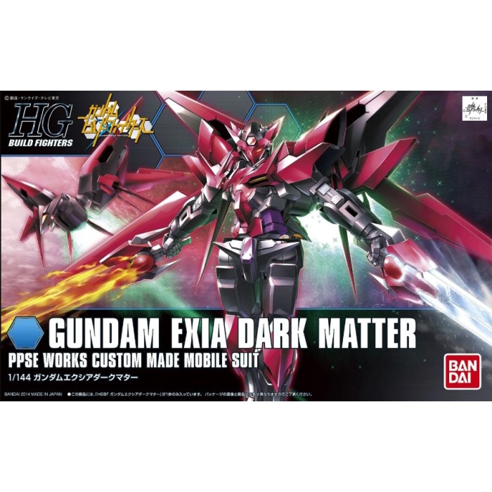 ✅COD Hg 1/144 Hgbf Gundam Exia Dark Matter Berkualitas