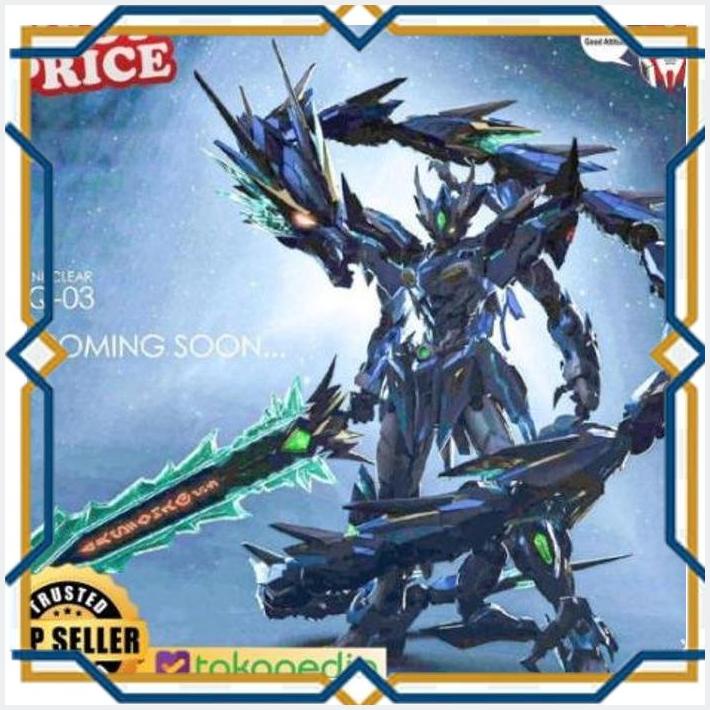 [GMN] MNQ 03 ICE DRAGON BLUE MOTOR NUCLEAR 1/72 METAL BUILD