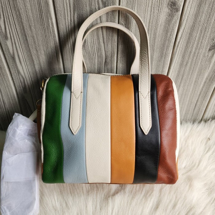 TAS BRANDED SYDNEY SATCHEL PATCHWORK SHB3095186