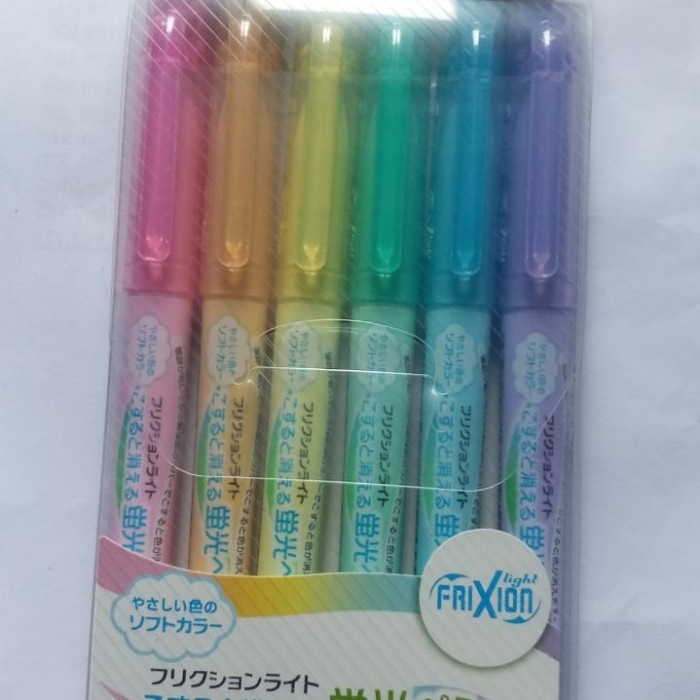 

CUCI GUDANG PILOT FRIXION LIGHT SET-6 SFL-60SL.6C/6CS HIGHLIGHTER FRIXION (1SET6)