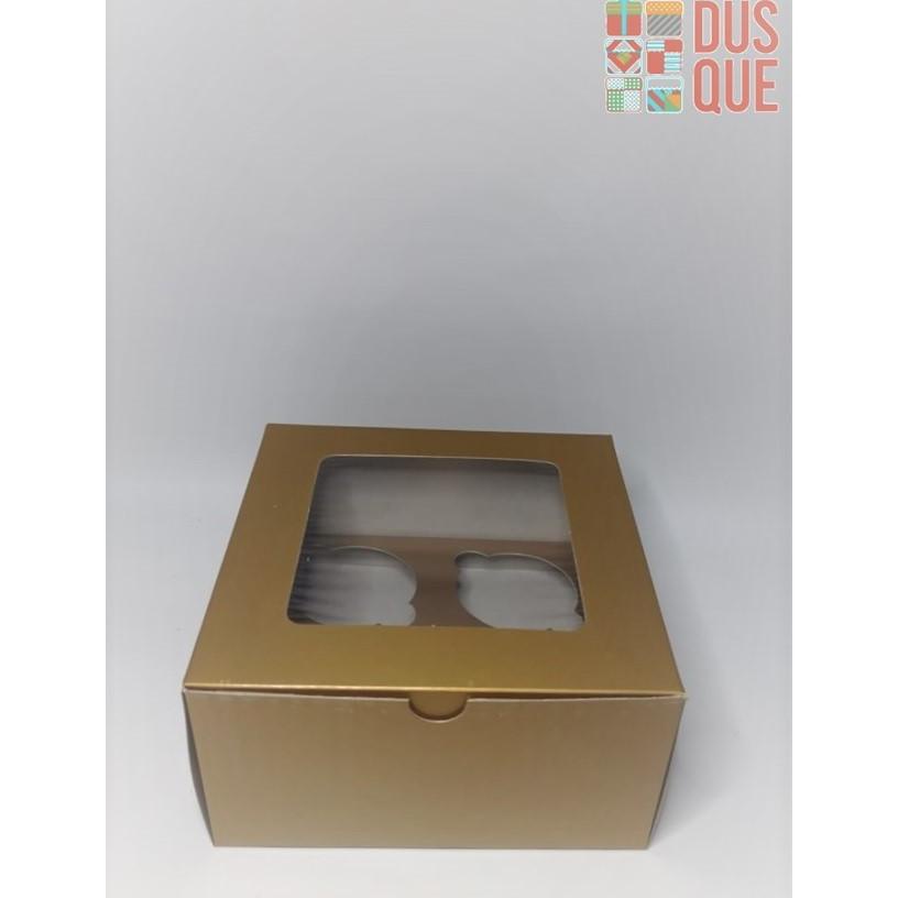 

Media DUS BOX ISI CUPCAKE/MUFFIN/PUDING LUBANG 4 GOLD/EMAS (10 Pcs) MD003