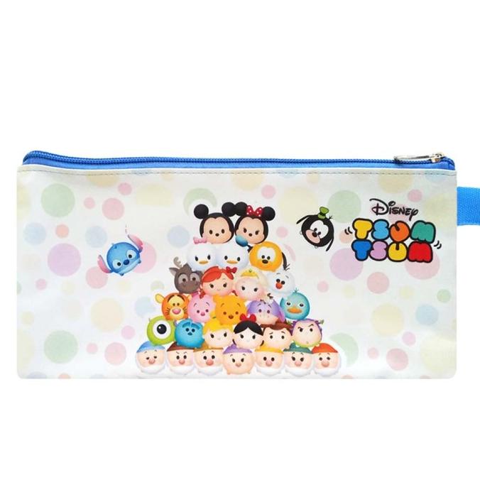 

cusss order] Mini Case Tsum Tsum Biru Muda - Bisa untuk tempat pensil kosmetik nota