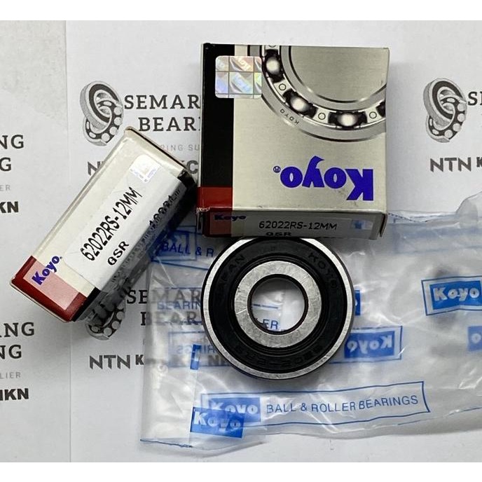 Buruan beli] BEARING 6202 2RS 12MM KOYO JAPAN 6202 2RS-12MM LAHER 6202 2RS AS 12MM