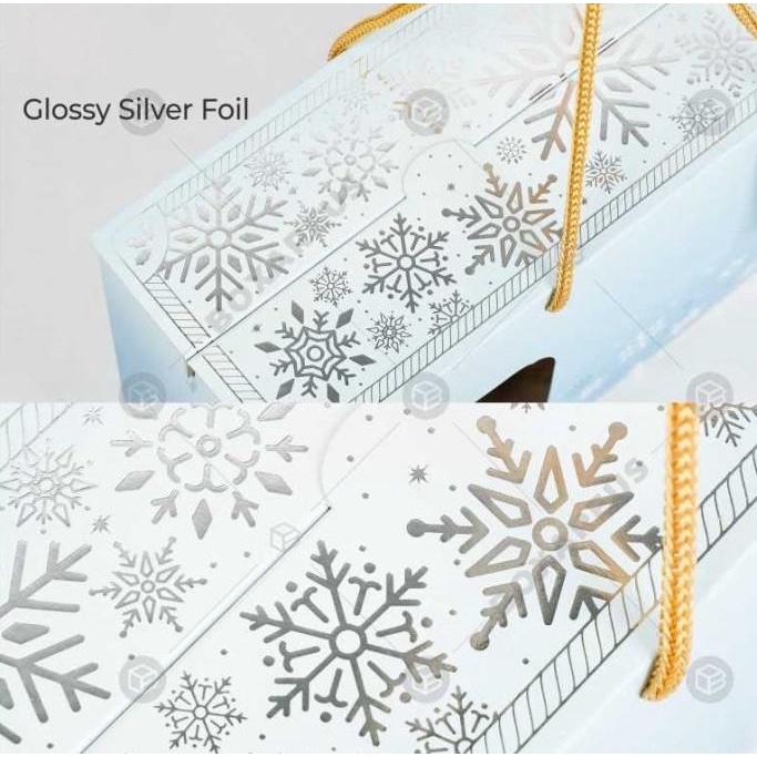 

Box Packaging Christmas / Paperbag Natal 3 Toples Jar 800Ml Pb139228 060