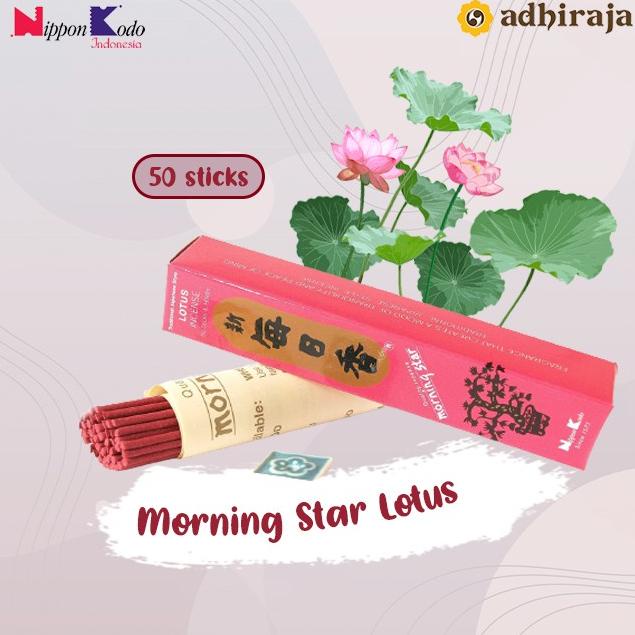 %%%%] Dupa/Hio Stick Aromaterapi Wangi Lotus Nippon Kodo Morning Star
