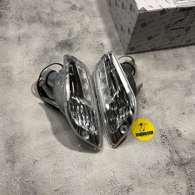 Baru Sein indicator / lampu sein depan LED Original Vespa S LX Facelift dijamin