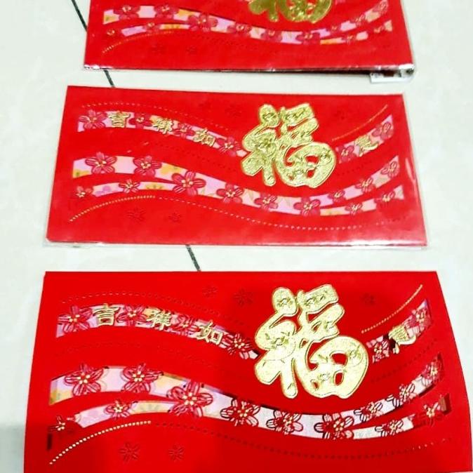 

Angpao Imlek Amplop Premium Angpao Fu Fuk Hoki Ampao Merah Grosir Berkualitas