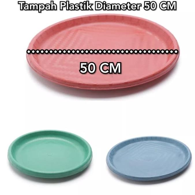 

favorit] Tampah Plastik Besar Jumbo 40Cm,50 Cm Nampan Plastik Bulat Serbaguna