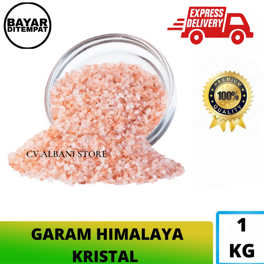 

Garam Himalaya Kristal 1Kg Garam Himalaya Coarse (Crystal Ro) / Himalayan Crystal Ros
