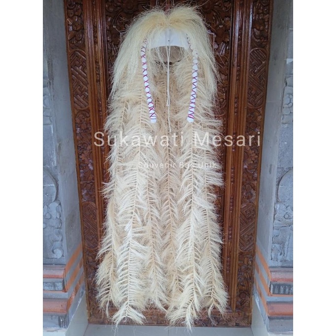 ~~~] Rambut Rangda Bahan Serat Tanaman Lengkap Dengan Keranjang Asli Bali