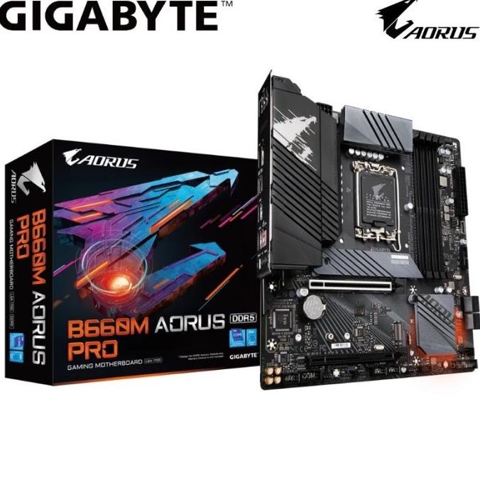 {{{{}}] Gigabyte B660M Aorus PRO (LGA1700, B660, DDR5, USB3.2, SATA3)