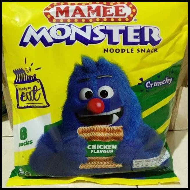 

GRATIS ONGKIR MAMEE MONSTER SNACK 200GR ISI 8 BUNGKUS - MIE KREMES MAMEE NOODLE !!!