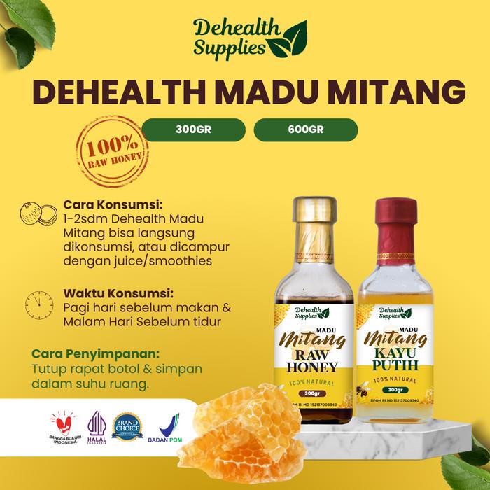 

Dehealth Supplies Madu Mitang 300gr botol kaca Best Seller