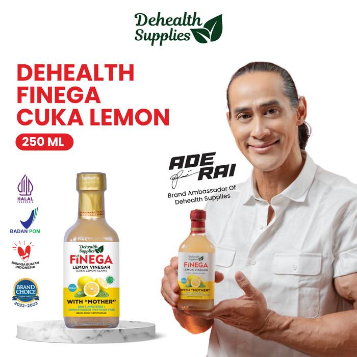 

Dehealth Supplies VINEGA CUKA LEMON 250ml (Botol Kaca) Best Seller