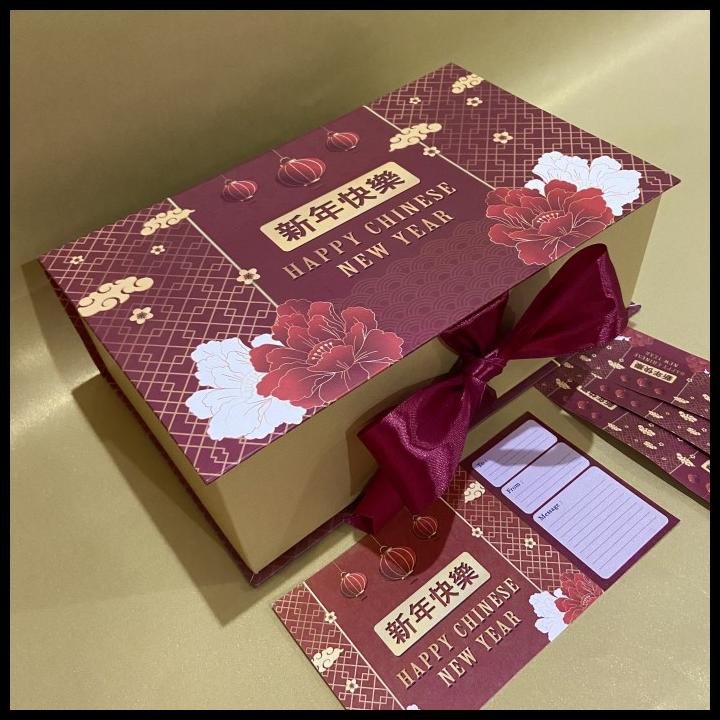 

HOT DEAL HARDBOX IMLEK / BOX KUE KERING IMLEK / HAMPERS KUE KERING CNY