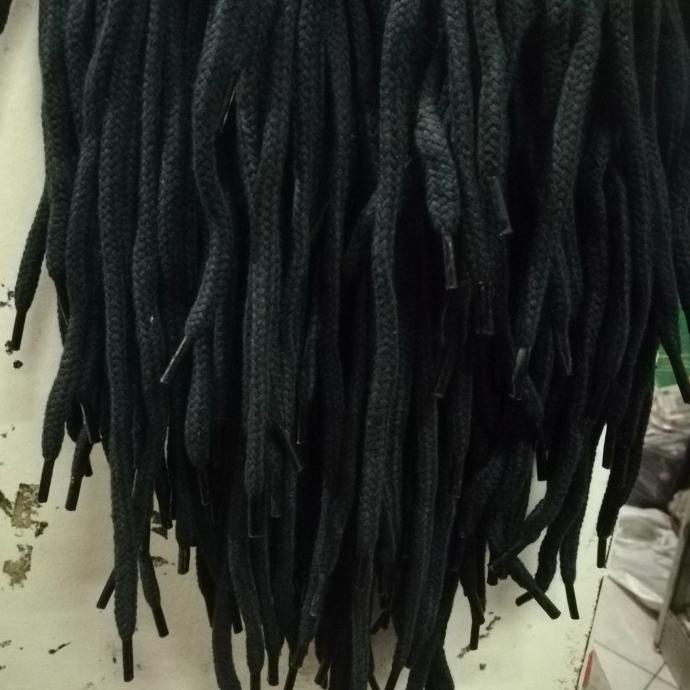 `````````] tali sepatu bulat katun tali hoodie 125cm